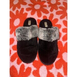 Soma Black Slippers